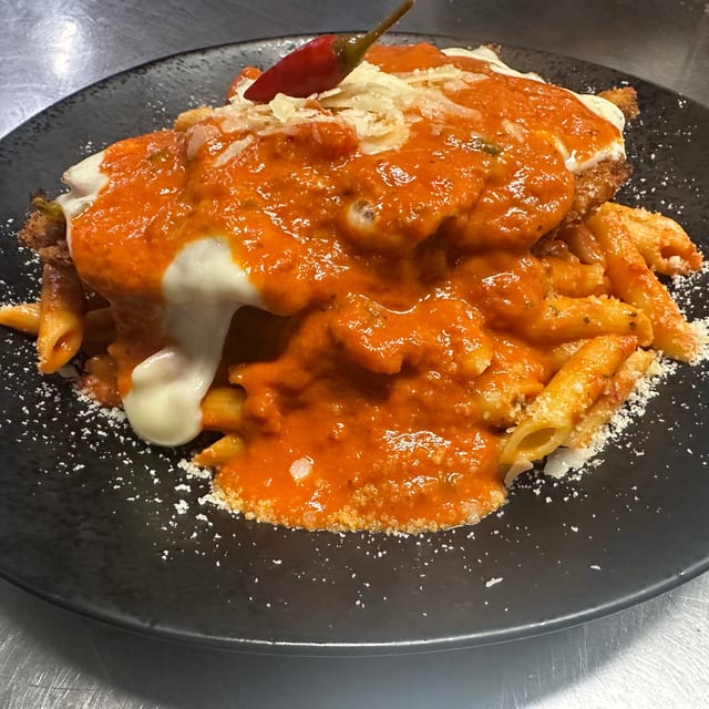 Chicken Diavolo Parm.