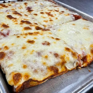 1/2 Sicilian Style Cheese Pizza (BYO)